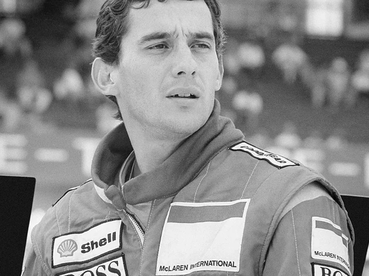 Ayrton Senna, motorsportprofil på Örebro Race Day