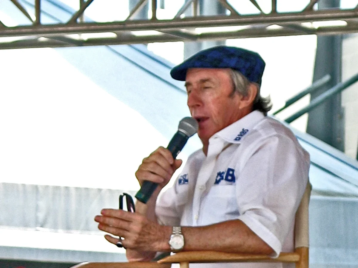 Jackie Stewart, motorsportprofil på Örebro Race Day