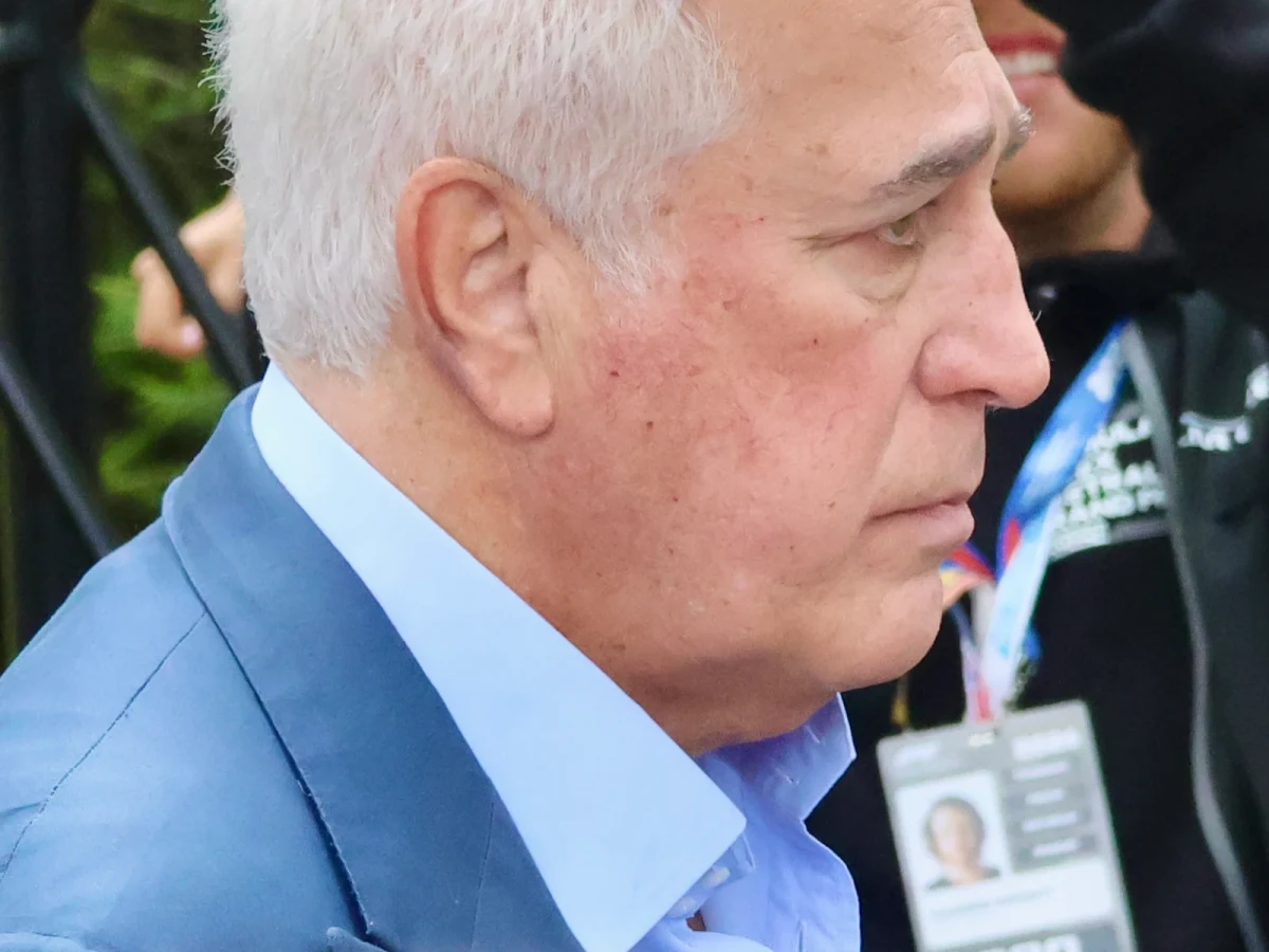 Lawrence Stroll, kanadensisk affärsman och motorsportägare, i motorsportmiljö