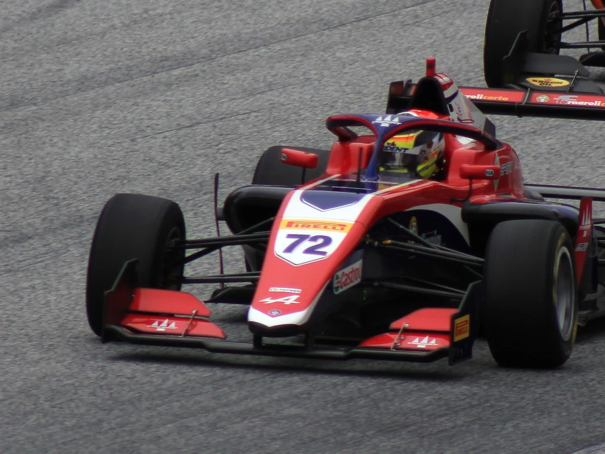 Leonardo Fornaroli, italiensk formelförare, på Örebro Race Day