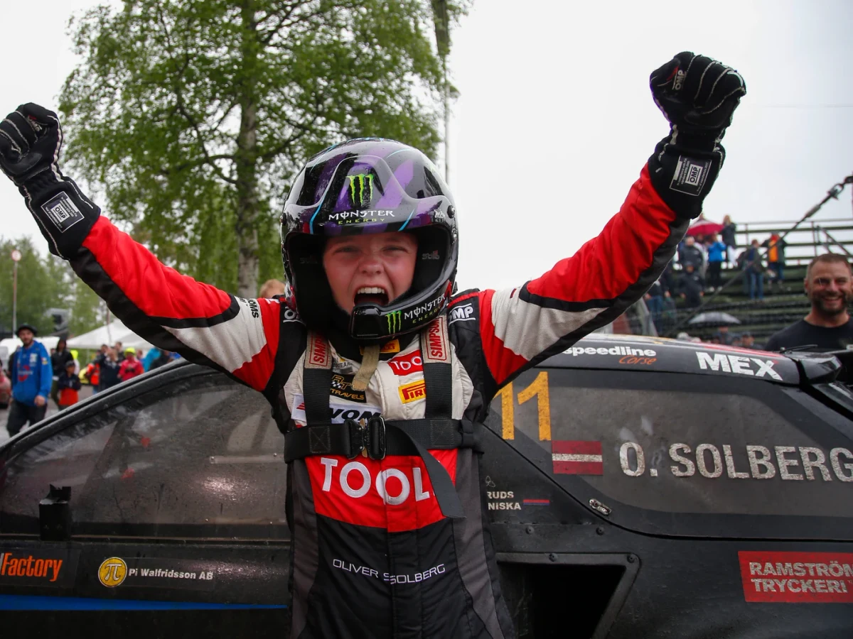 Oliver Solberg, motorsportprofil på Örebro Race Day