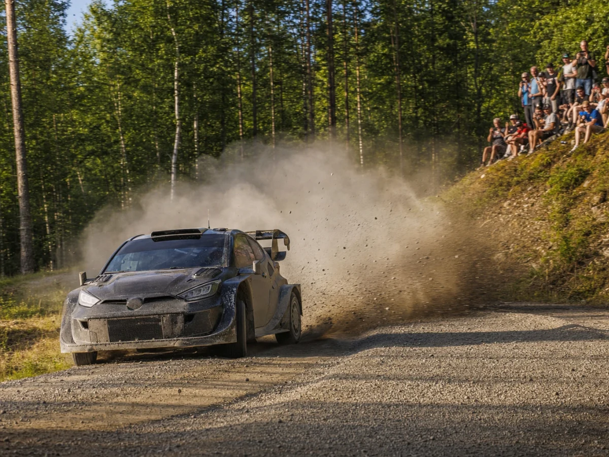 Motorsportmiljö som illustrerar wrc